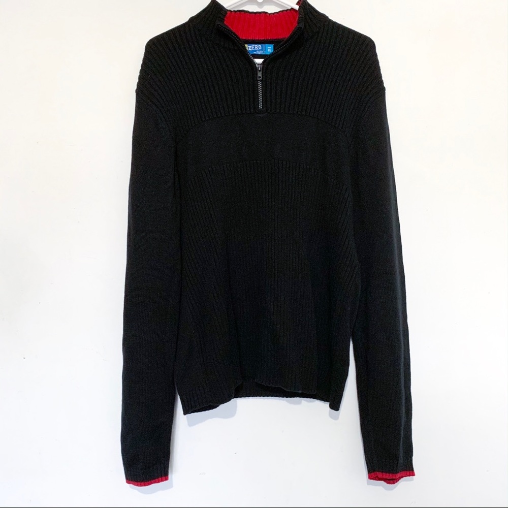 82 Zero Men’s Zip Turtleneck